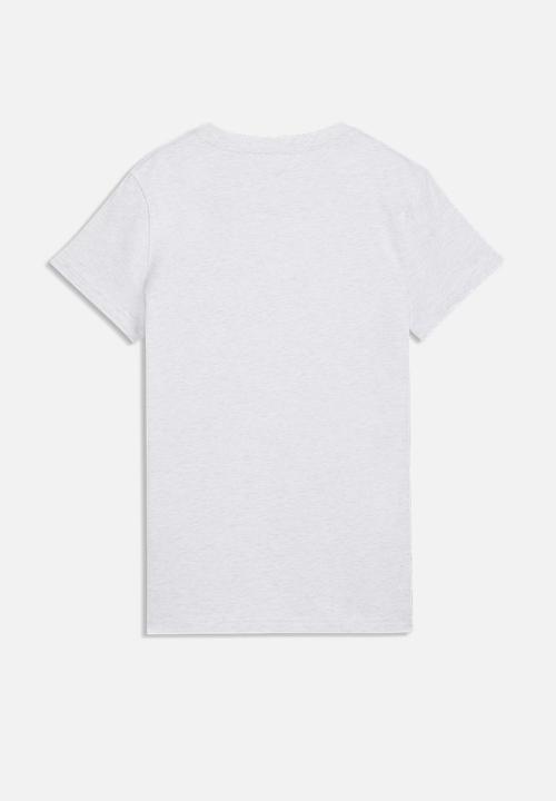 PUMA - Plus Ess Elevated Tee W - White Glow Heather