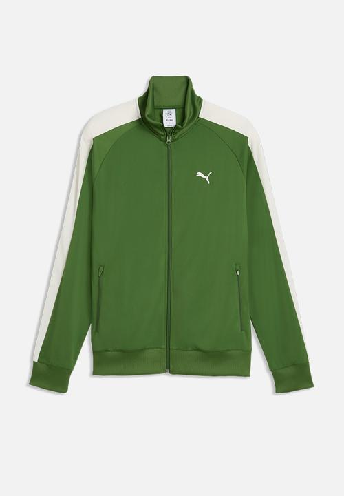 PUMA - ESS T7 Poly Track Jacket- Green