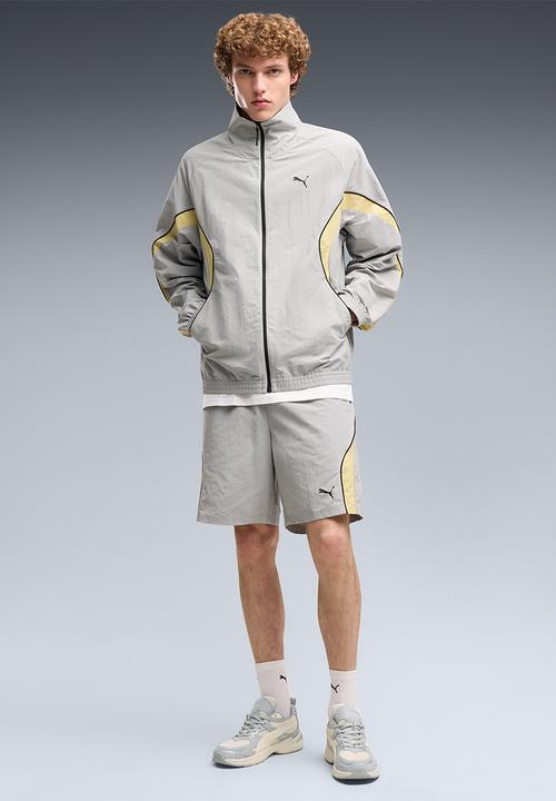 PUMA - PUMA SPORT Relaxed Woven Track Jacket - Grey