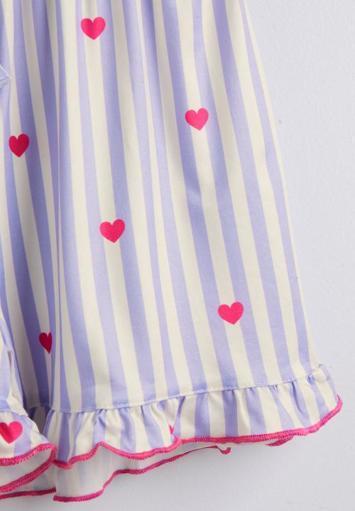Pop Candy - Sleep shirt and shorts - multi