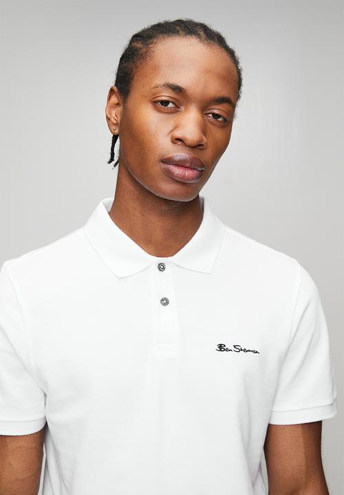 Ben Sherman - Ben Polo Short Sleeve  - White