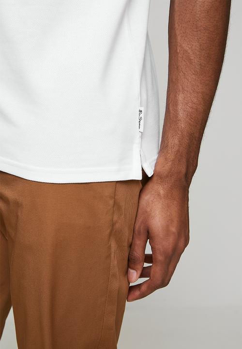 Ben Sherman - Ben Polo Short Sleeve  - White