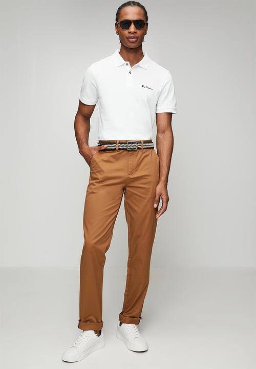 Ben Sherman - Ben Polo Short Sleeve  - White