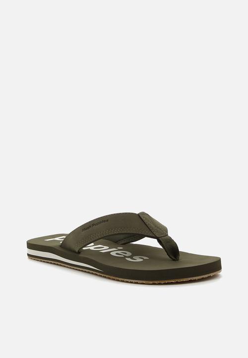Hush Puppies - Stomp - Olive/Stone