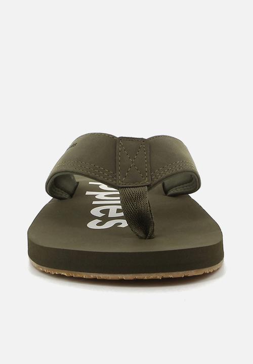 Hush Puppies - Stomp - Olive/Stone