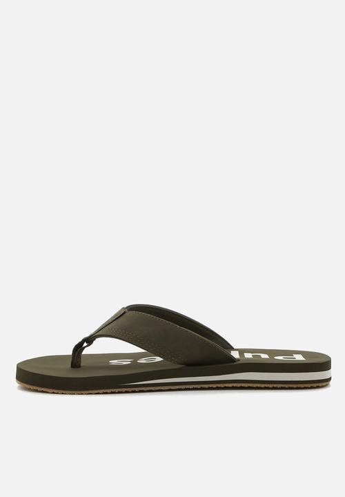 Hush Puppies - Stomp - Olive/Stone