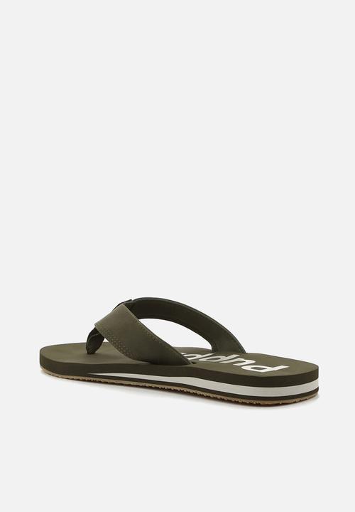 Hush Puppies - Stomp - Olive/Stone