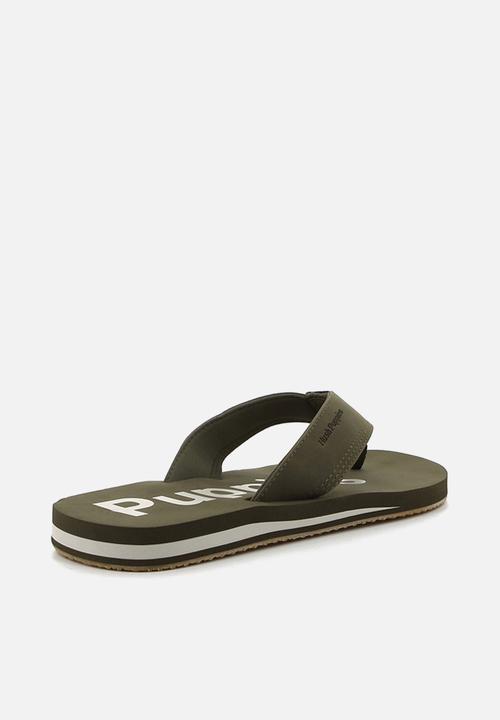 Hush Puppies - Stomp - Olive/Stone