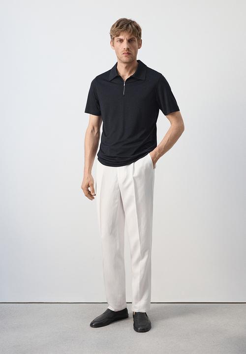 MANGO - Poloshirt Carlez - Navy