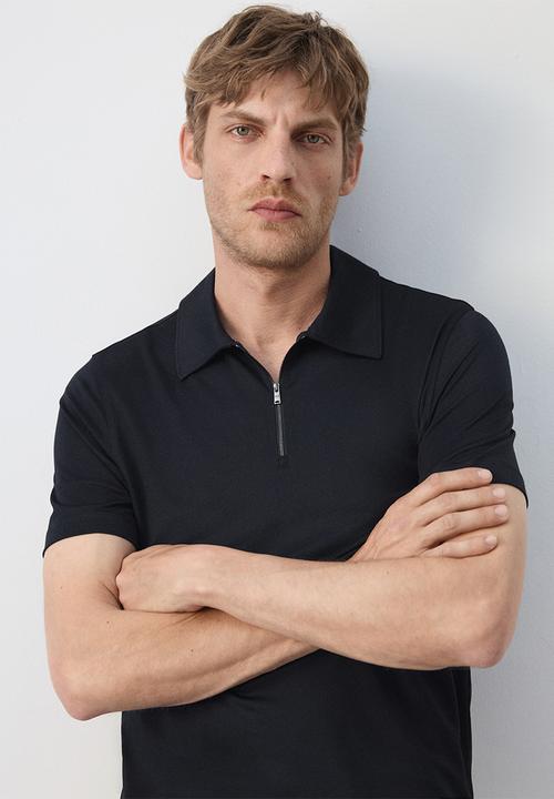 MANGO - Poloshirt Carlez - Navy