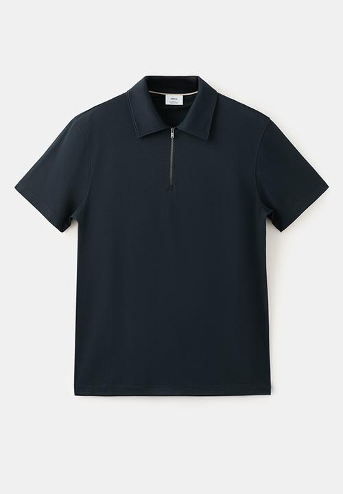 MANGO - Poloshirt Carlez - Navy