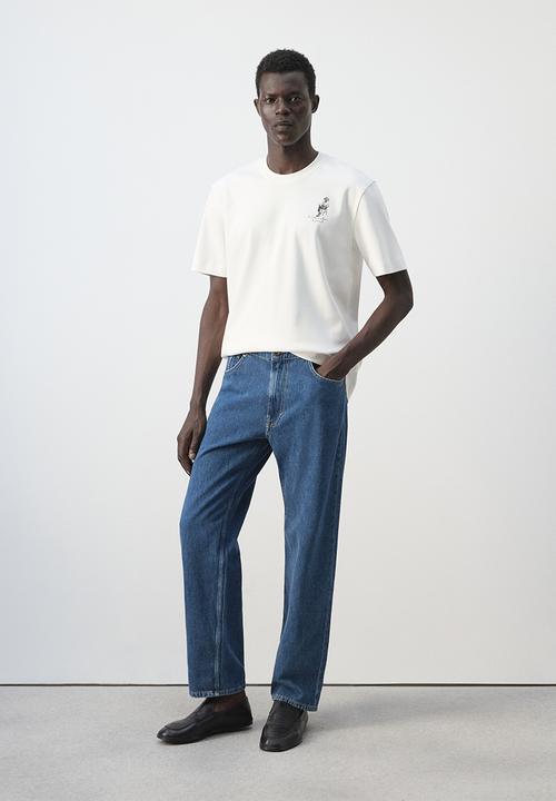MANGO - T-Shirt Cuba - White