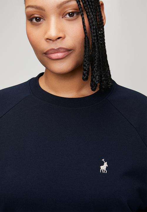 POLO - Wmn sophia long sleeve track top - navy