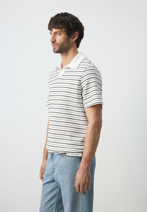 MANGO - Poloshirt Begur - Offwhite