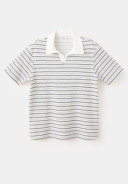 MANGO - Poloshirt Begur - Offwhite