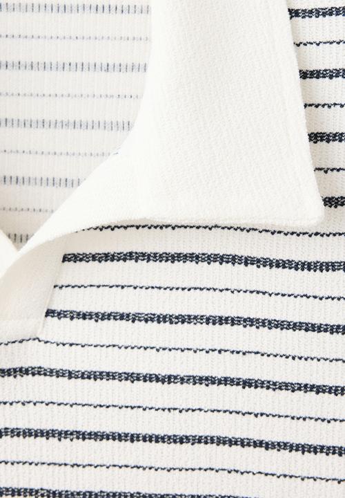 MANGO - Poloshirt Begur - Offwhite