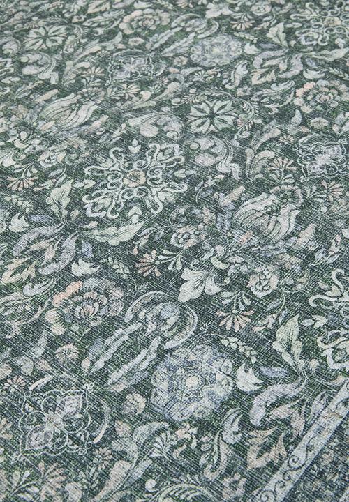 Sixth Floor - Etta Floral Runner - Olive