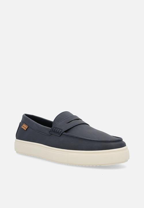Pierre Cardin - Payton casual slip on - navy white