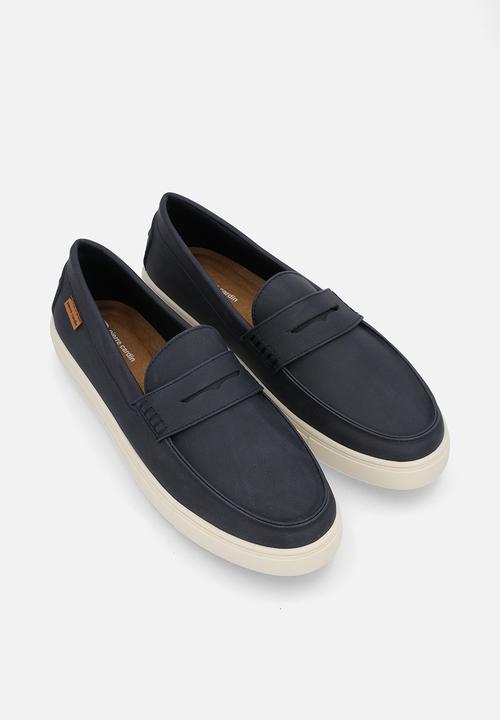 Pierre Cardin - Payton casual slip on - navy white