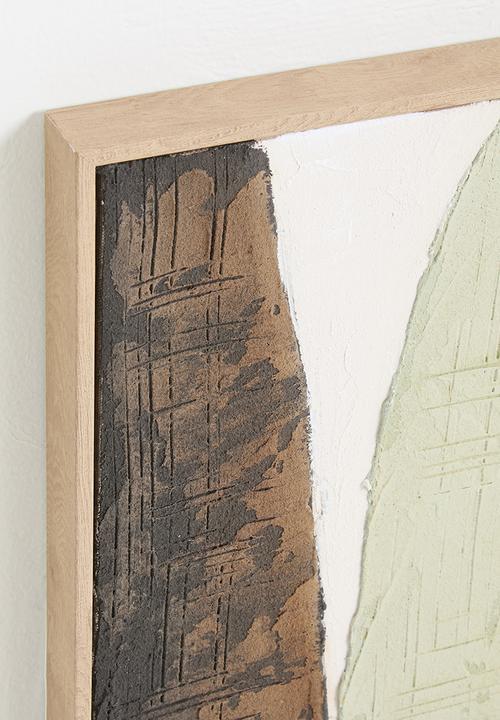Sixth Floor - Delicacy Framed Wall Art - Green