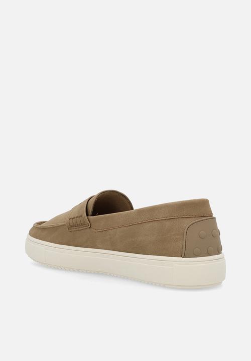 Pierre Cardin - Payton casual slip on - taupe white