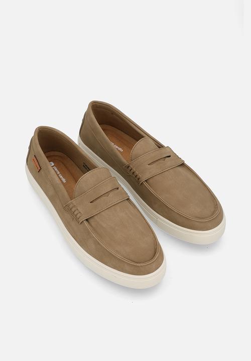 Pierre Cardin - Payton casual slip on - taupe white