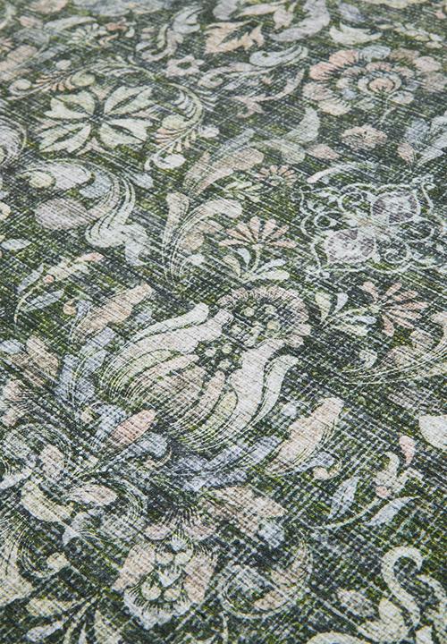 Sixth Floor - Etta Floral Rug Olive