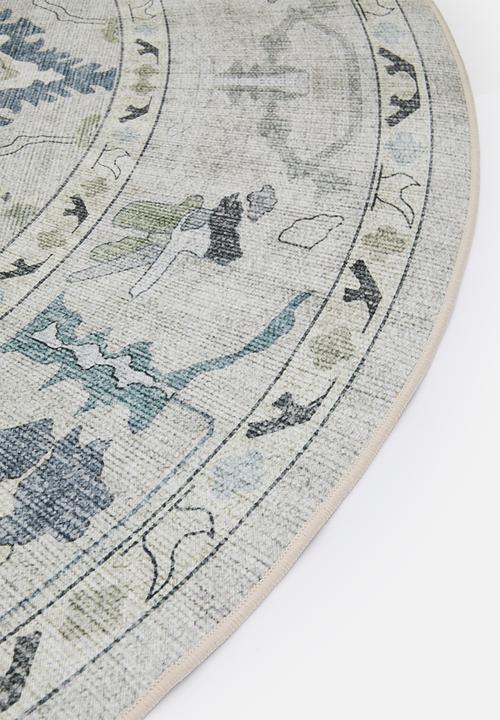Sixth Floor - Kaia Vintage Round Rug Natural
