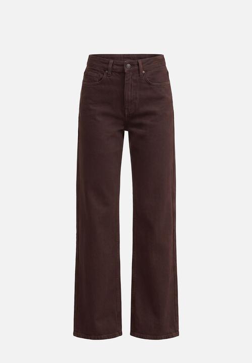 Forever New - Nicki mid-rise straight jeans in chocolate