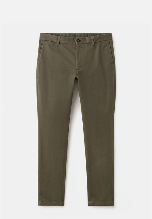 MANGO - Trouser Sbarna - Khaki