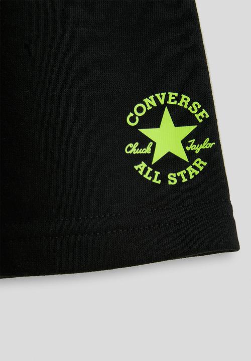 Converse - Cnvb Multi Hit Gfx Short Set - green & black