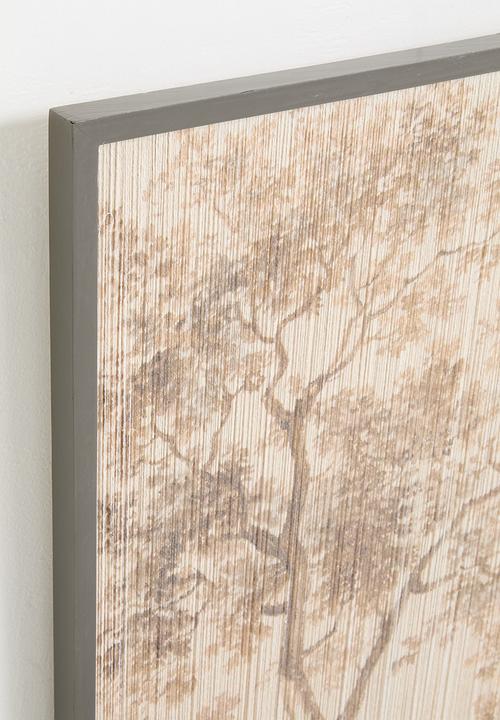Sixth Floor - Tree Rope Artwork Natural 60x3x90cm