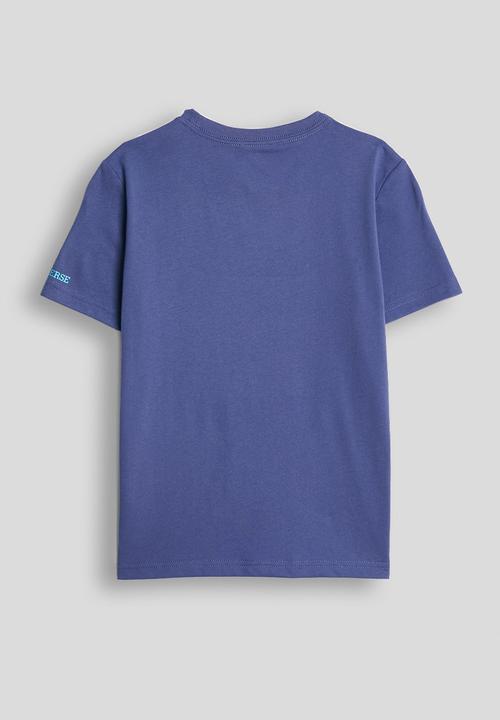 Converse - Cnvb Photo Real Cnv Snkr Tee - Indigo Storm