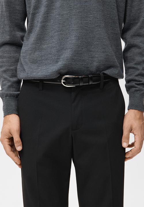 MANGO - Trouser Sbarna - Navy