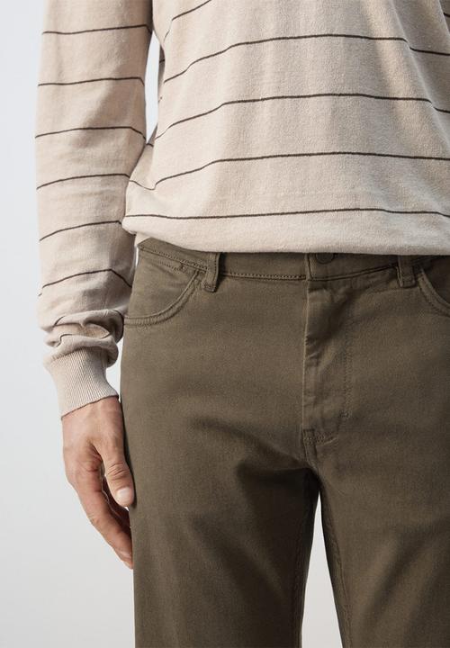 MANGO - Jeans Patrickc - Beige/Khaki