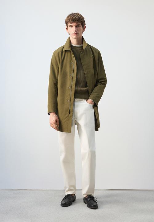 MANGO - Sweater Warrior - Dark Green
