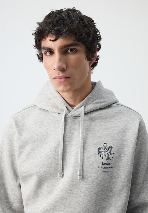 MANGO - Sweatshirt London - Medium Gray