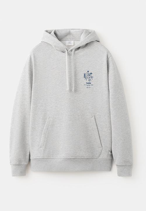 MANGO - Sweatshirt London - Medium Gray