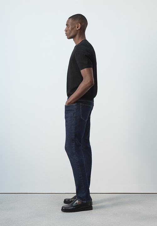 MANGO - Jan slim-fit jeans - Open Blue