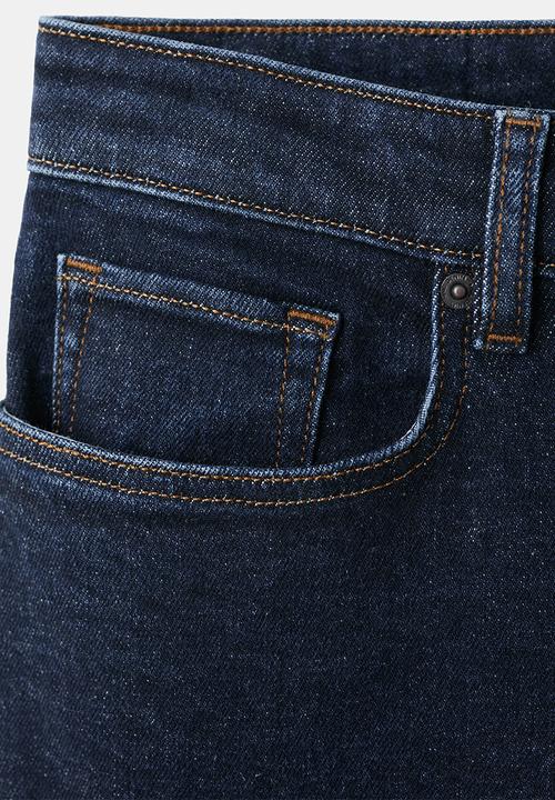 MANGO - Jan slim-fit jeans - Open Blue