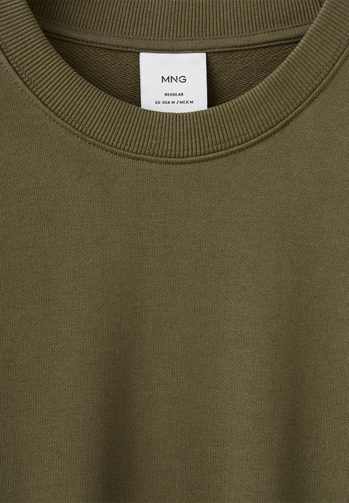 MANGO - Sweatshirt Nole - Dark Green