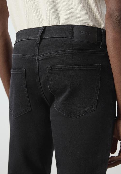 MANGO - Jeans Jan - Black Denim