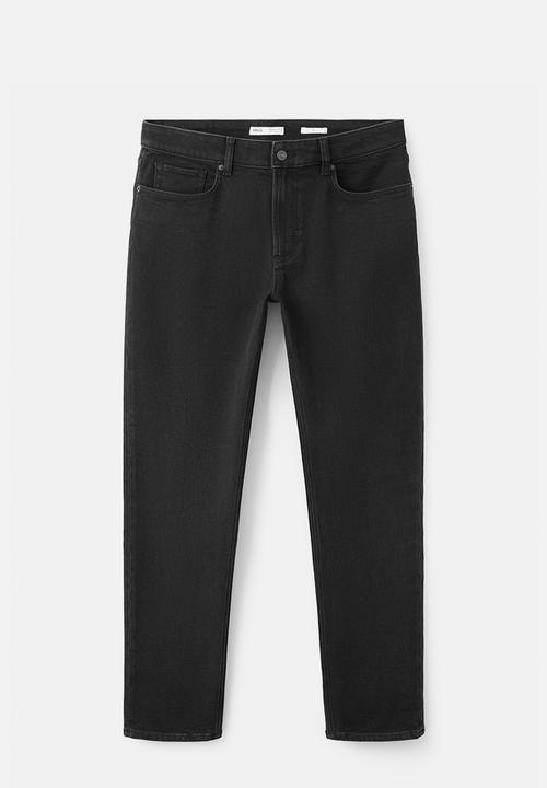 MANGO - Jeans Jan - Black Denim