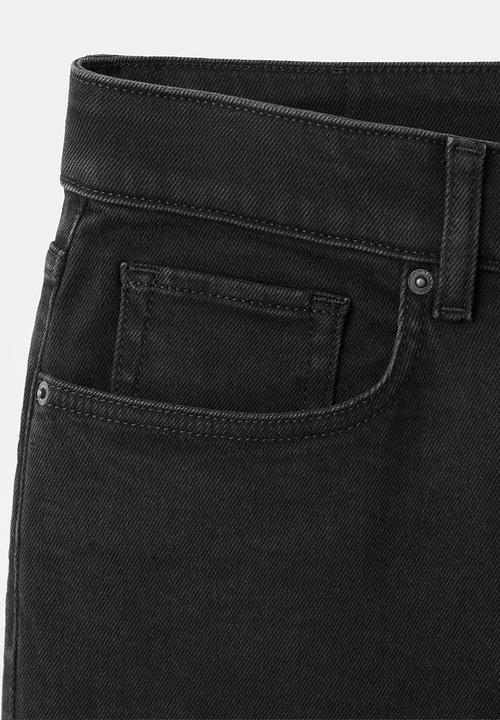 MANGO - Jeans Jan - Black Denim