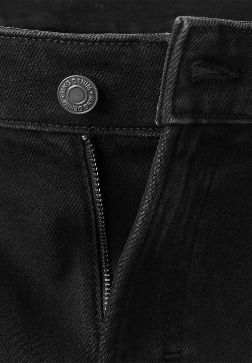 MANGO - Jeans Jan - Black Denim