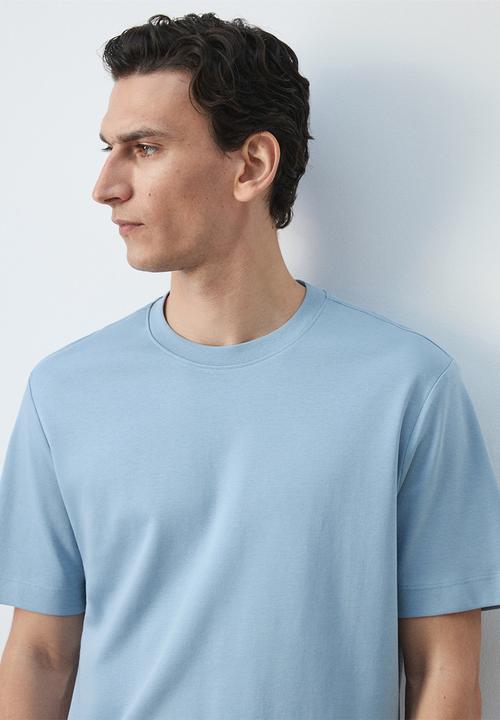MANGO - T-Shirt Kimi - Turquoise