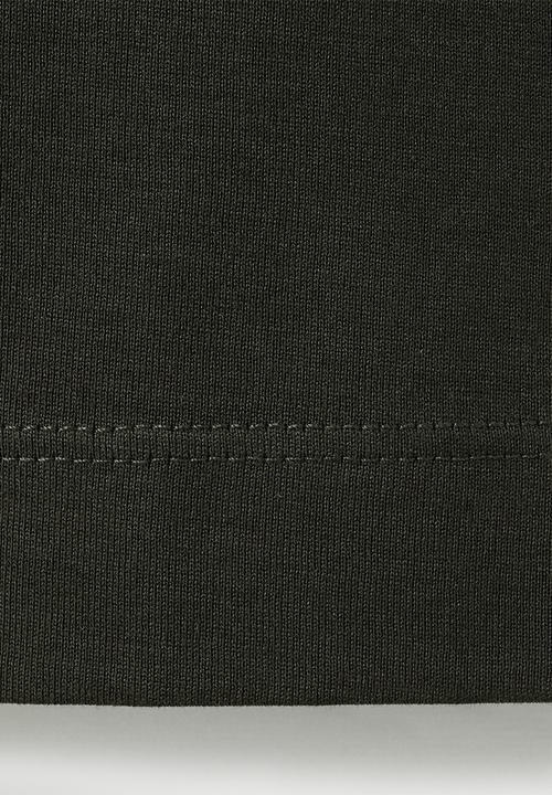 MANGO - T-Shirt Bellow - Dark Brown