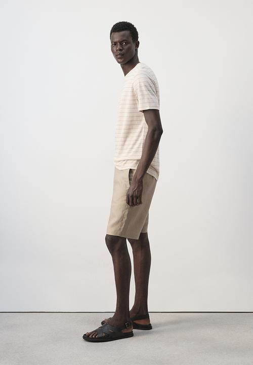 MANGO - T-Shirt Limar - Beige
