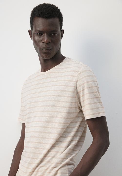 MANGO - T-Shirt Limar - Beige