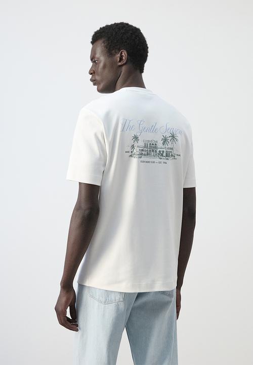 MANGO - T-Shirt Gentle - White